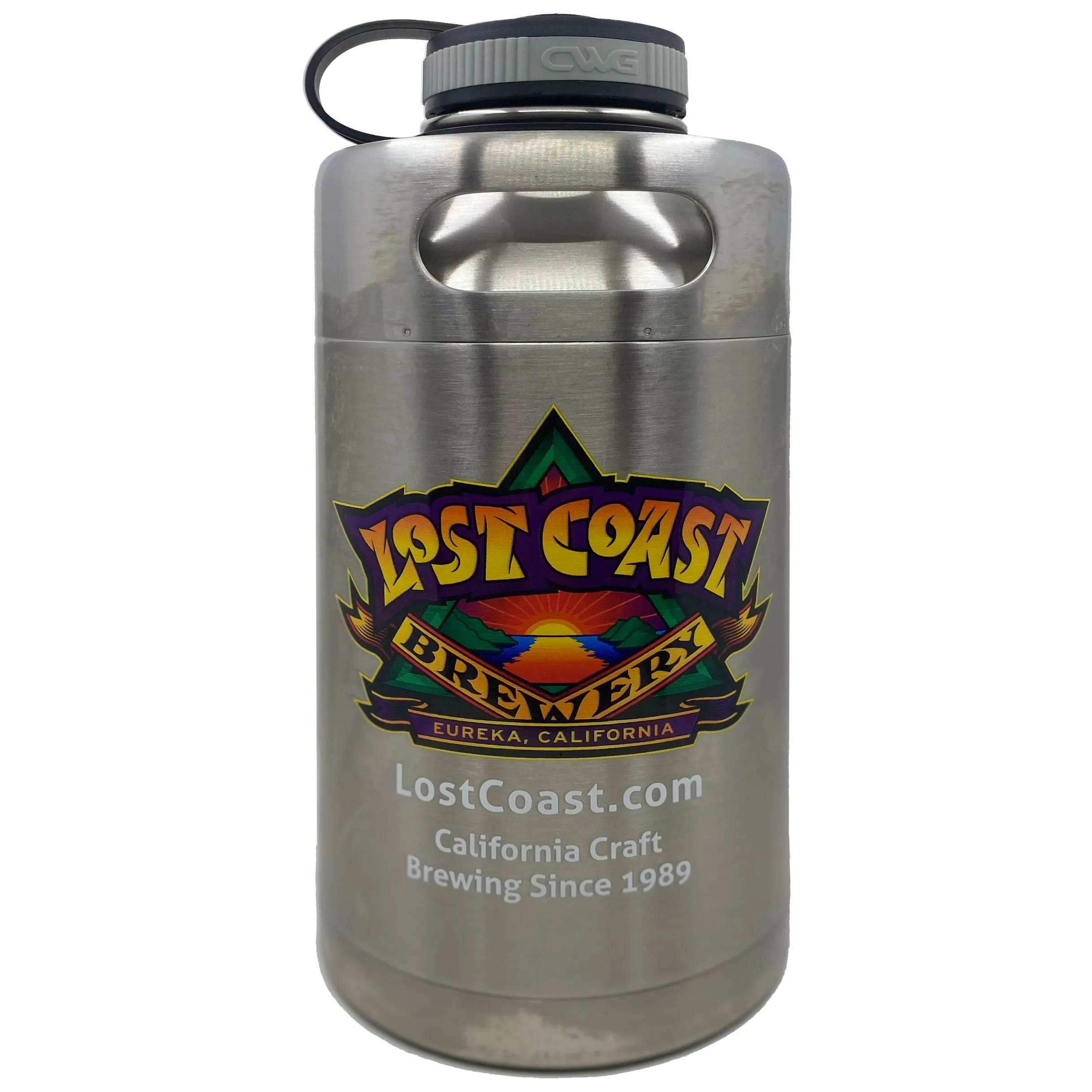 64oz Steel Keg Growlers - Four colors to choose