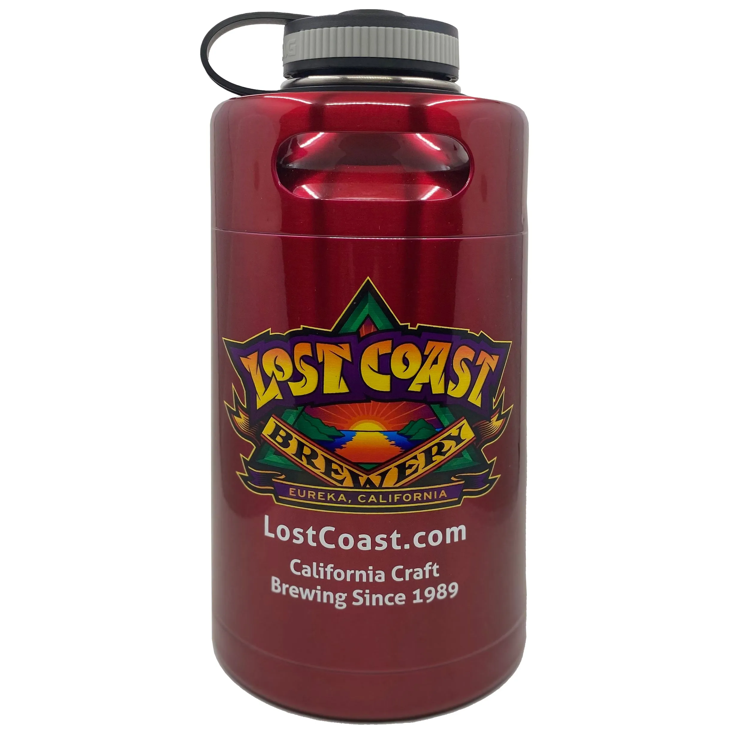 64oz Steel Keg Growlers - Four colors to choose