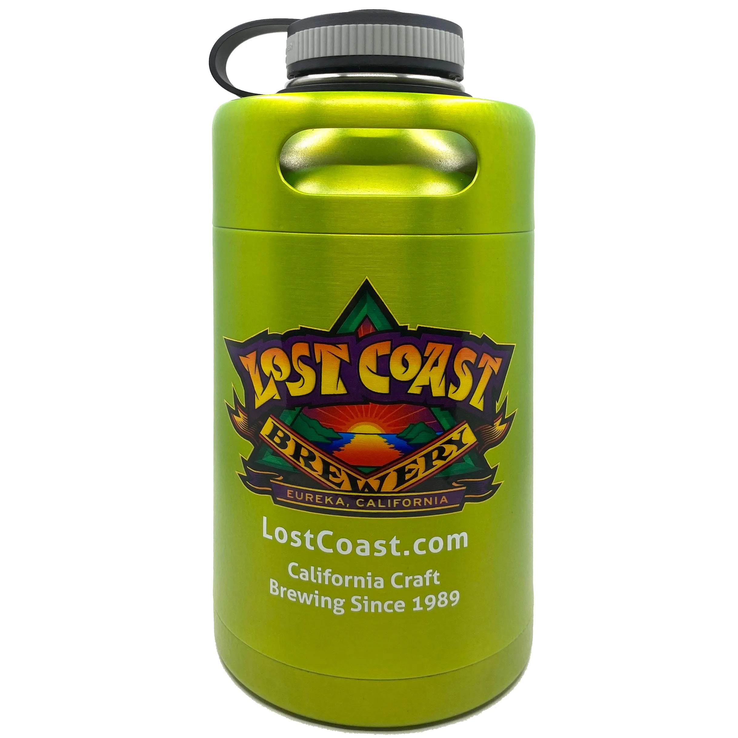 64oz Steel Keg Growlers - Four colors to choose