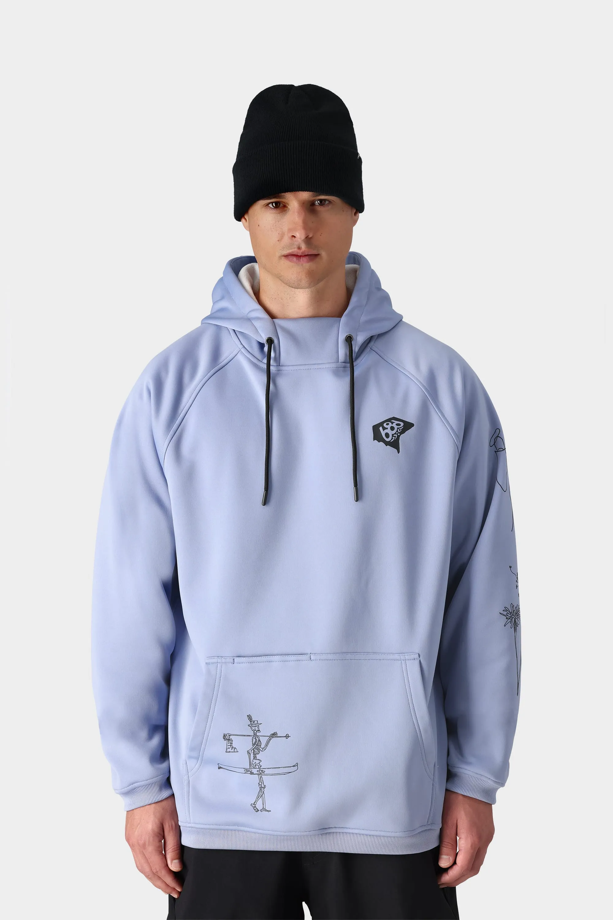 Mens 686 Bonded Fleece Pullover Hoodie - Warm, Stylish, and Durable