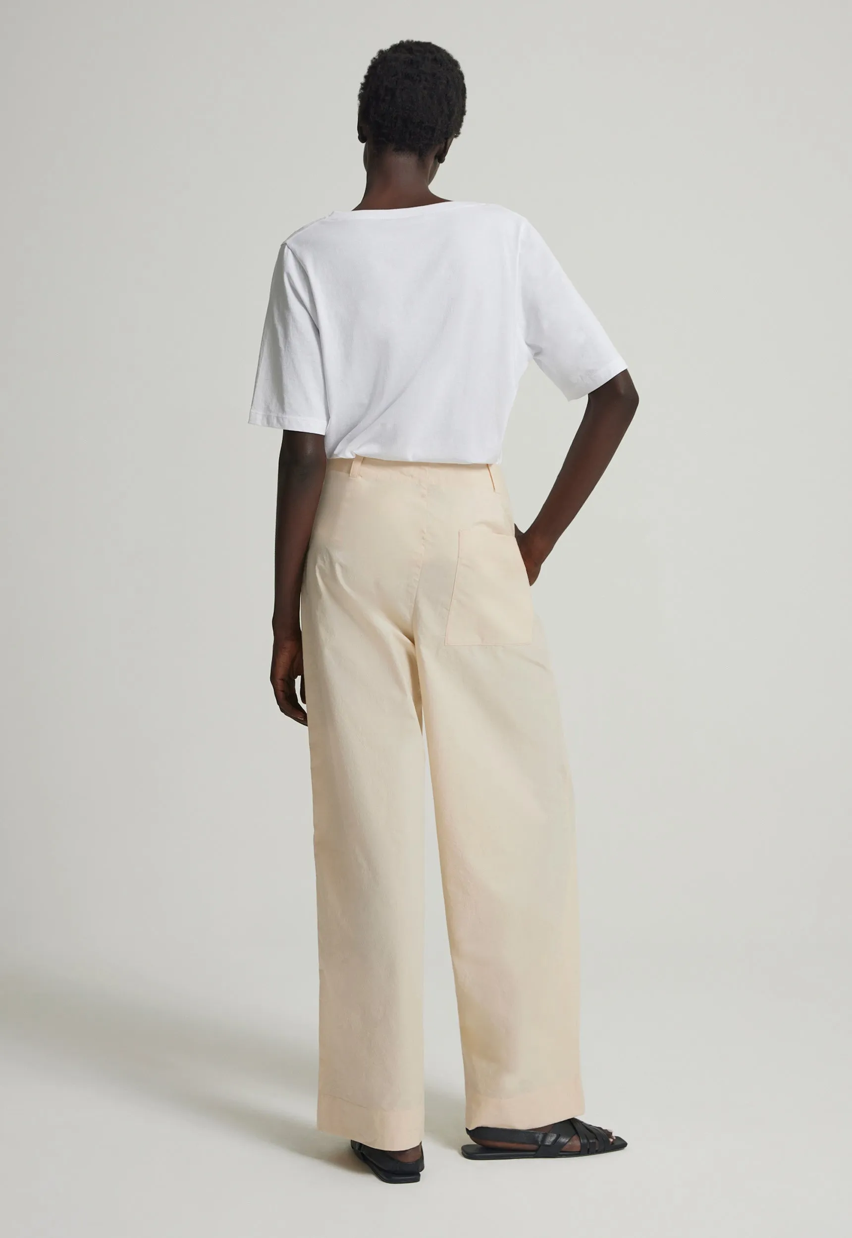 Adrien Cotton Pant - Yuzu