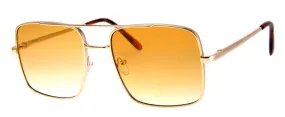 AJ Morgan - Issue Sunnies | Gold & Amber