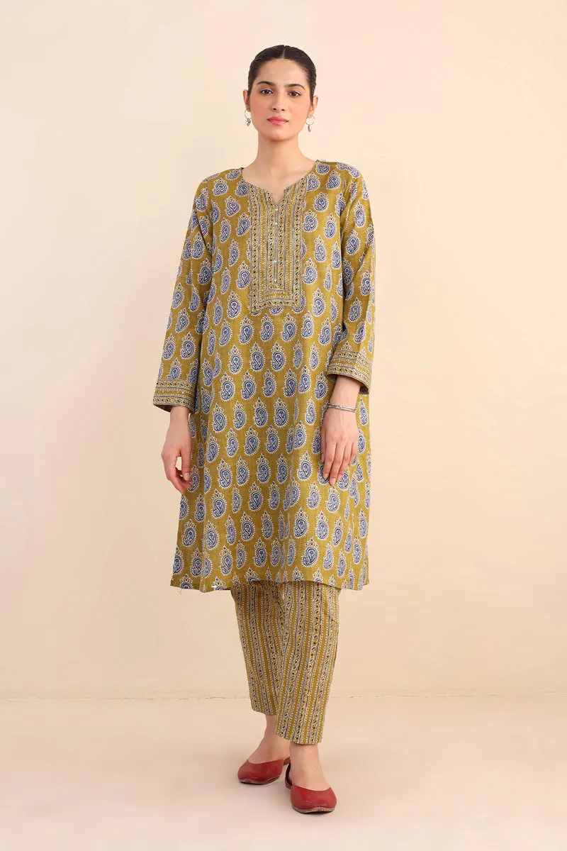 Ajrak Block 2-Piece