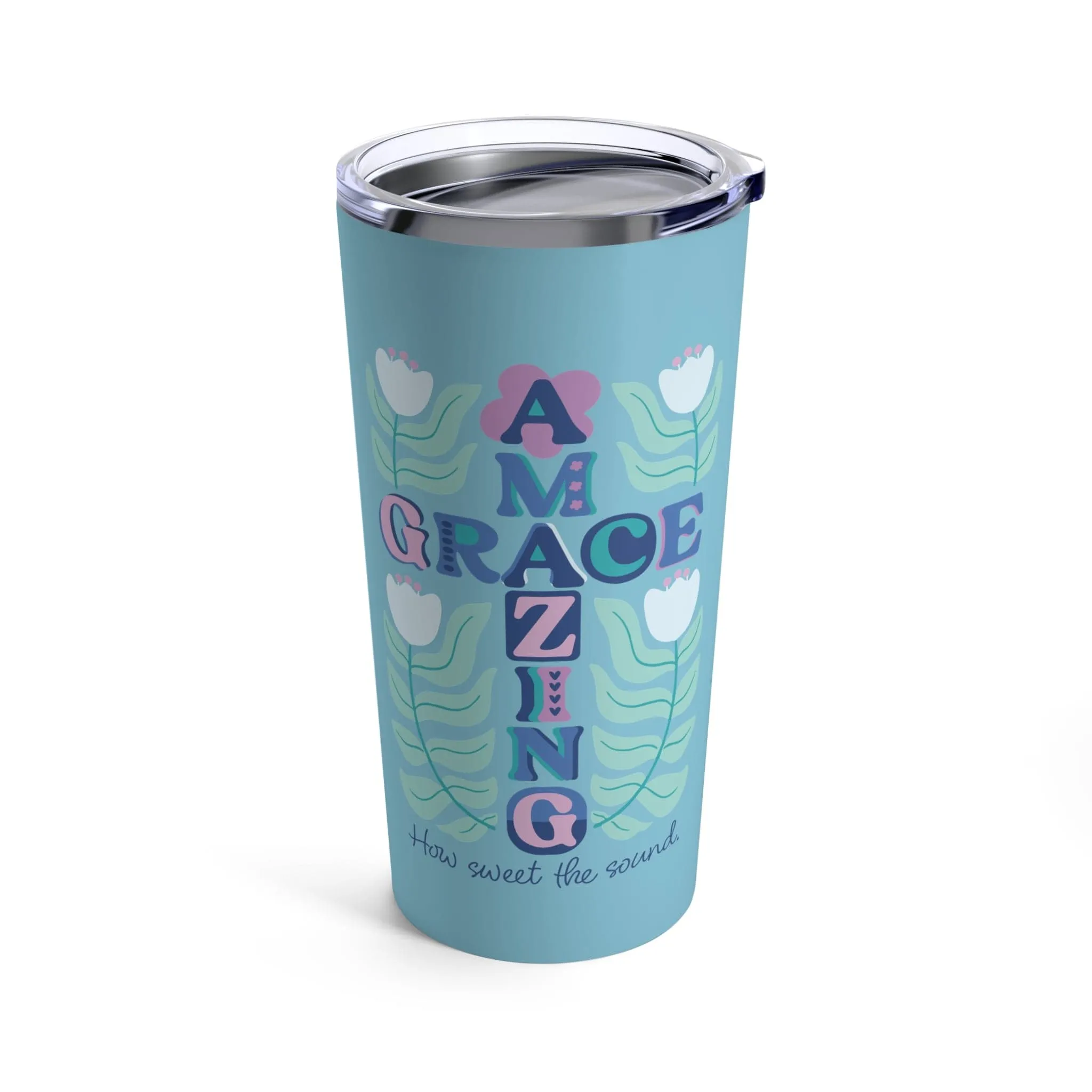 Amazing Grace Cross Tumbler 20oz