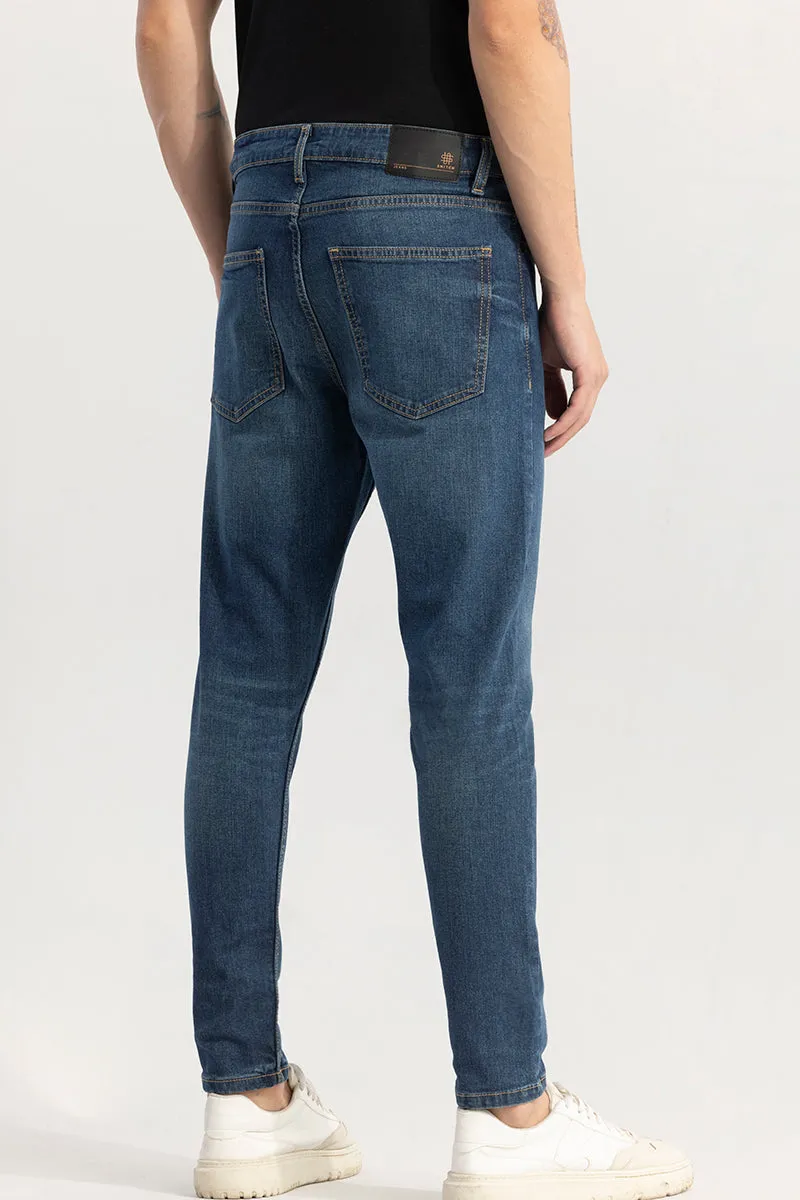 Ankylo Aegean Blue Skinny Fit Jeans