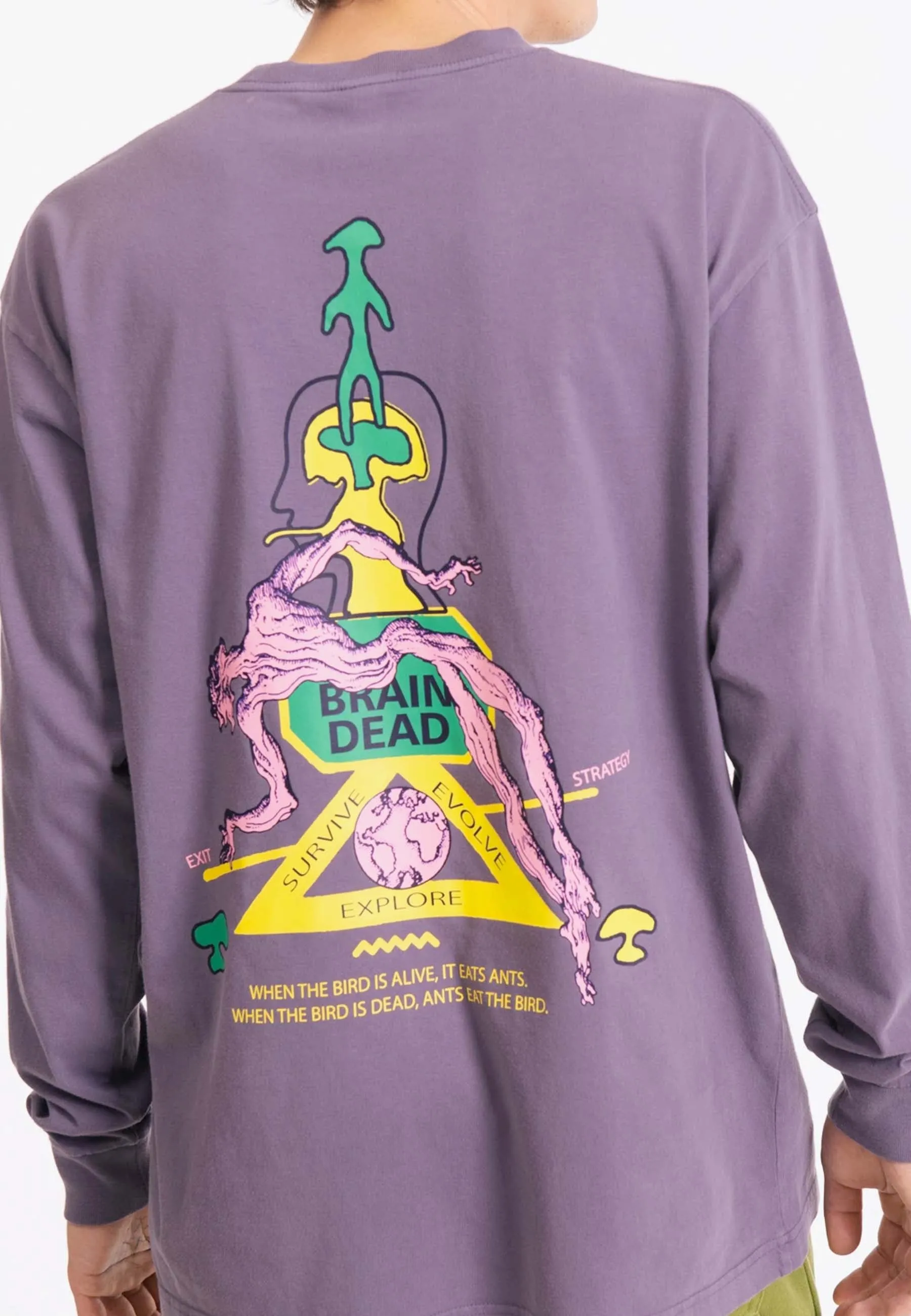 Ants Long Sleeve T-Shirt - purple