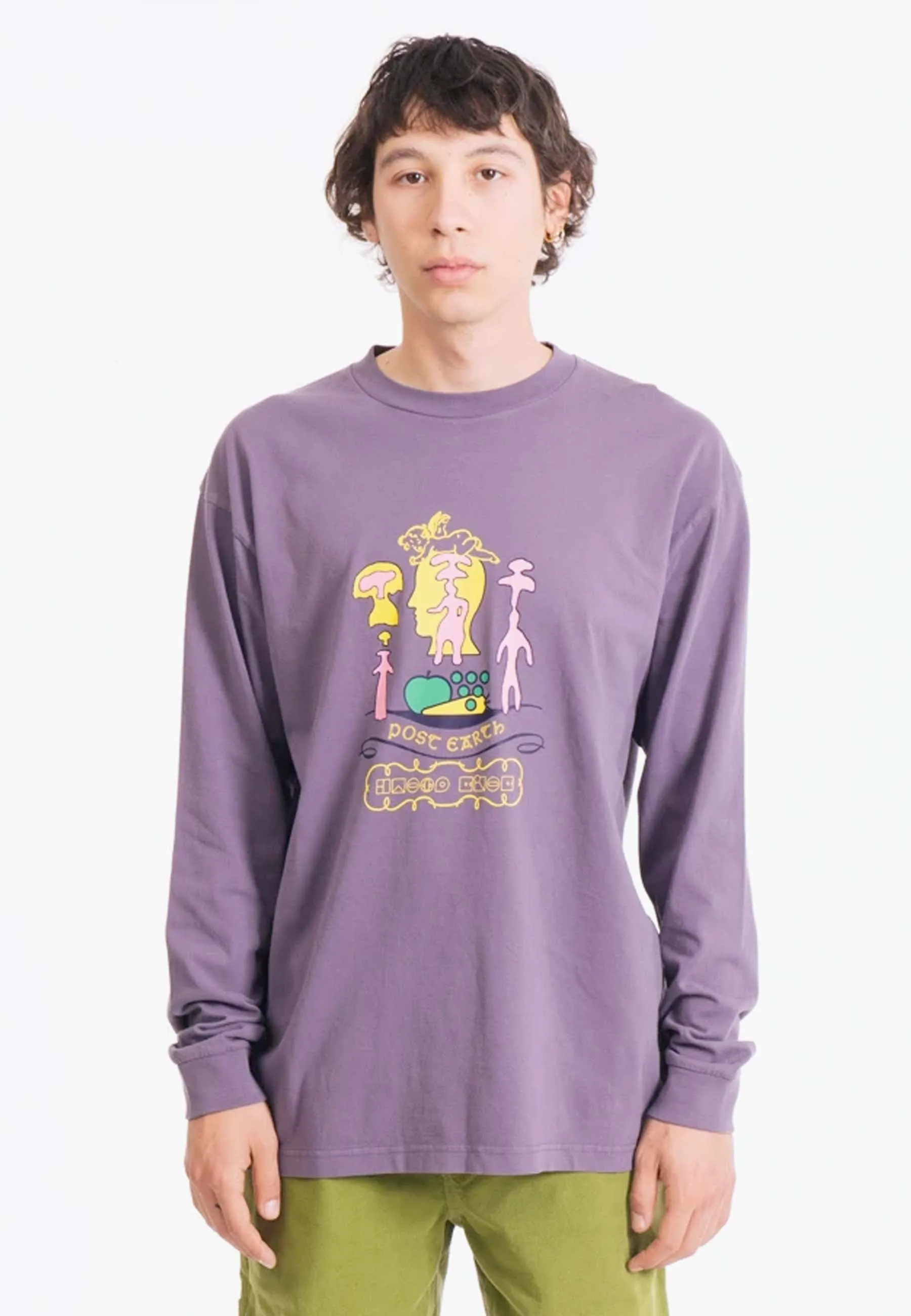 Ants Long Sleeve T-Shirt - purple