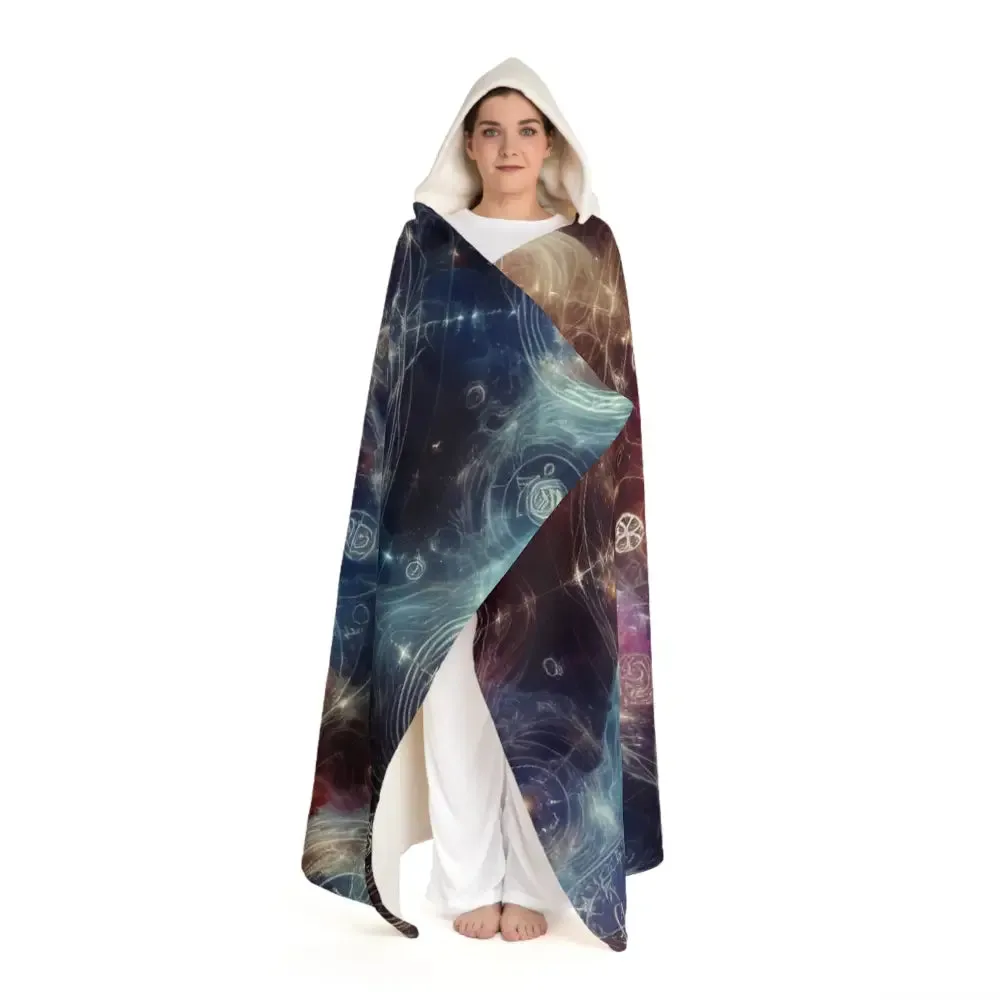 Astrid Nebula - Magical Hooded Sherpa Blanket