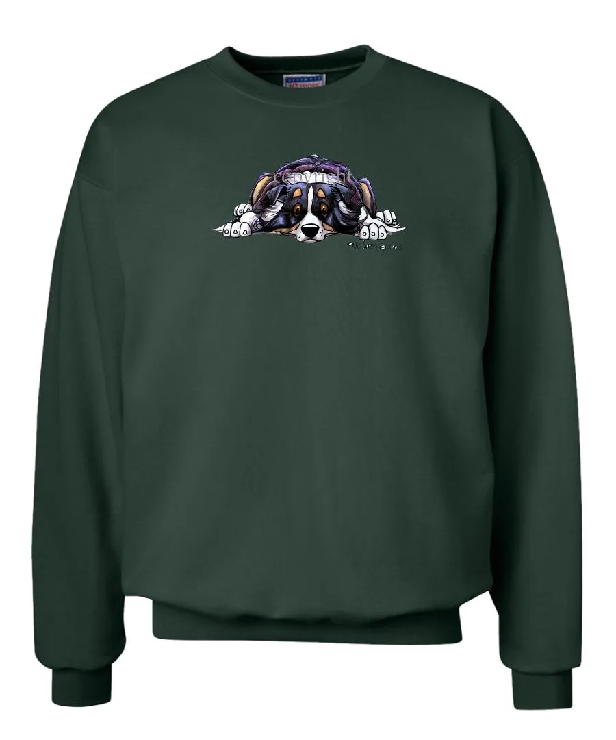 Australian Shepherd  Black Tri - Rug Dog - Sweatshirt