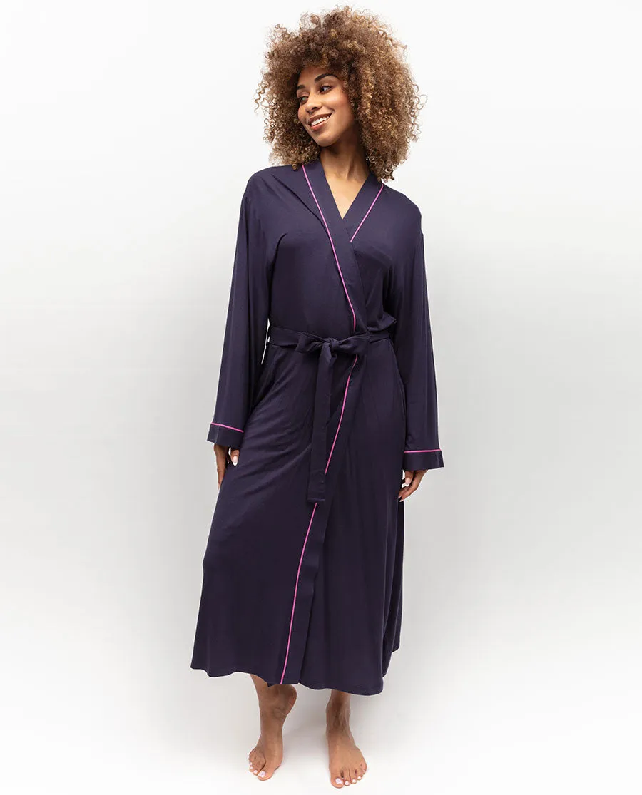 Avery Jersey Long Dressing Gown