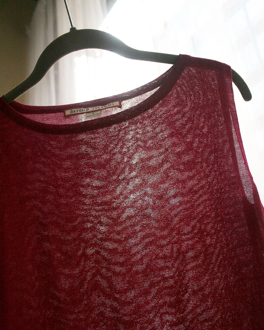 Baby Alpaca Lightweight Knit Tank Top