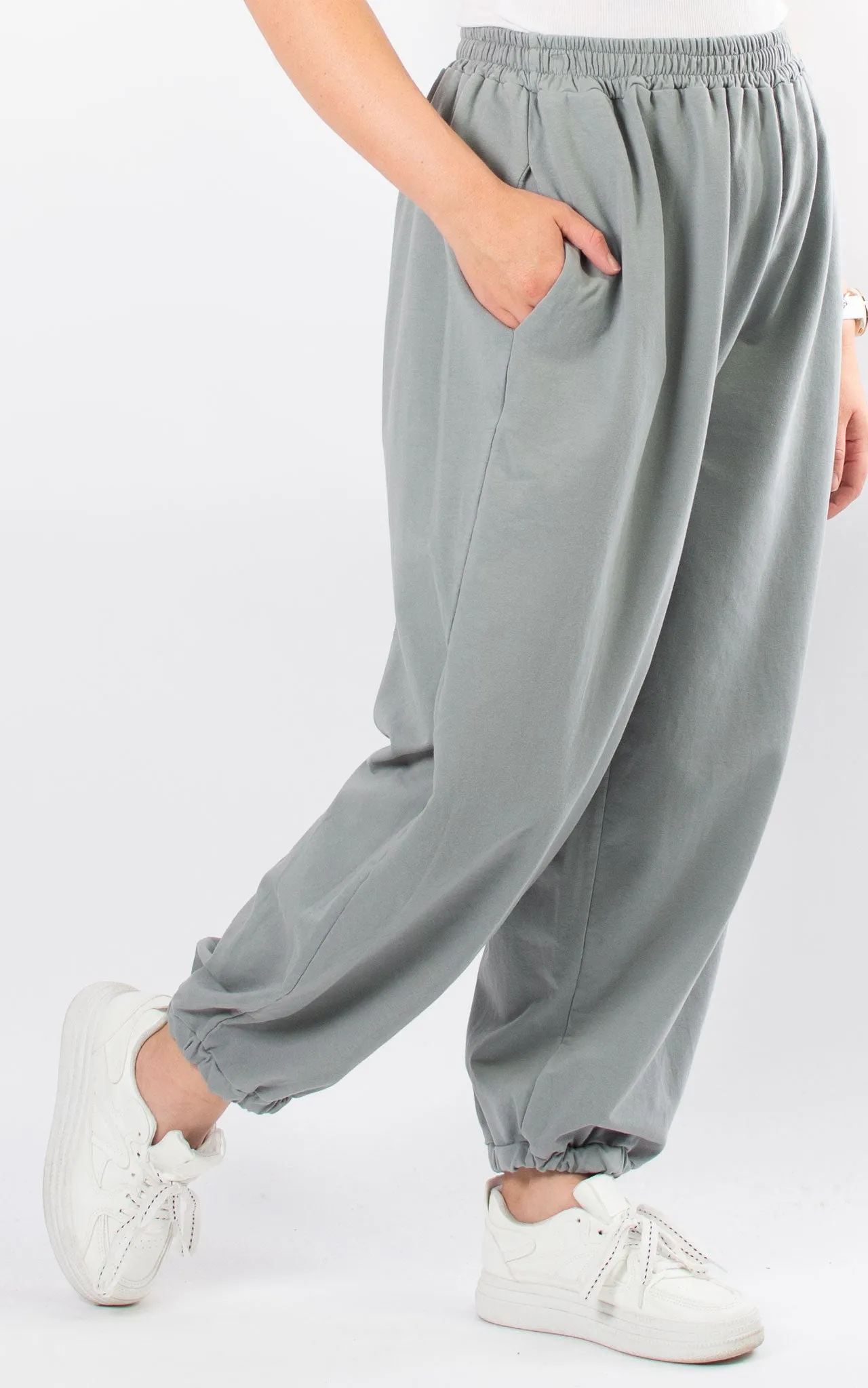 Balloon Joggers | Grey