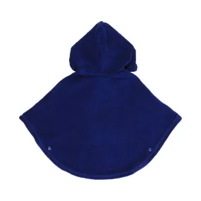 Bebe Hooded Poncho in Navy