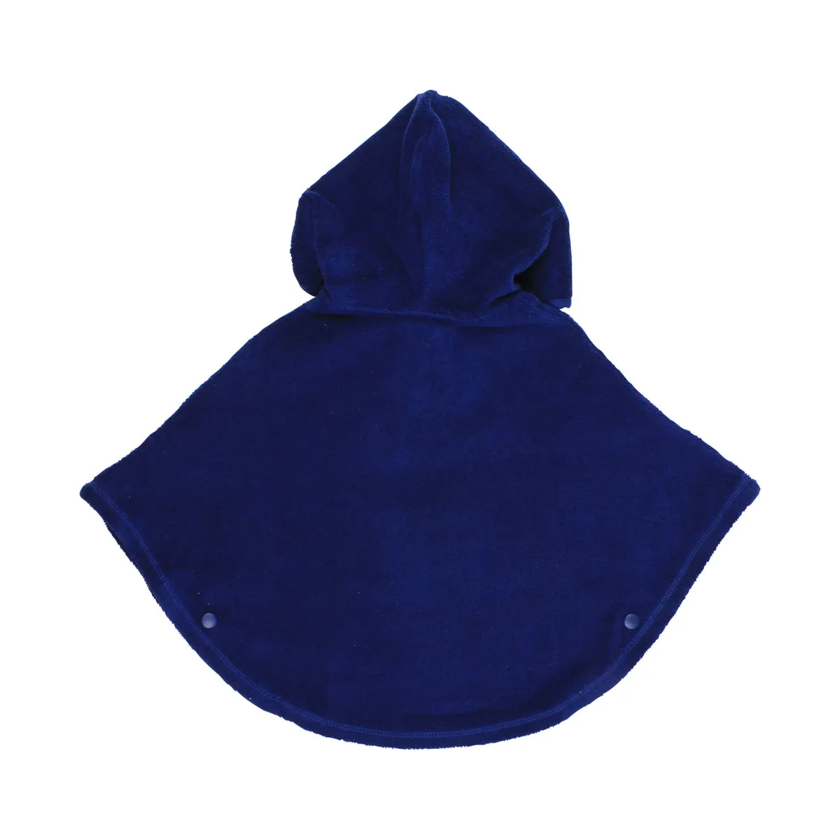 Bebe Hooded Poncho in Navy