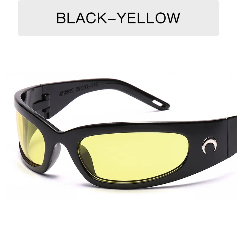 BerriesJam - 2024 Trendy Colorful Reflective Personality Sunglasses