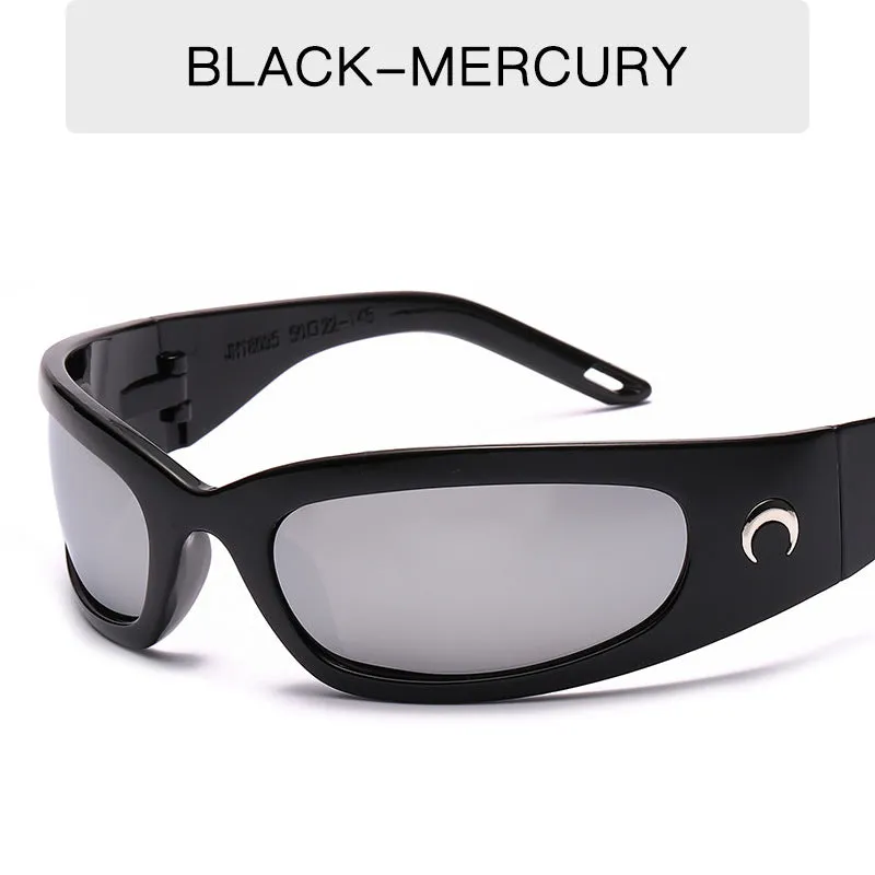 BerriesJam - 2024 Trendy Colorful Reflective Personality Sunglasses