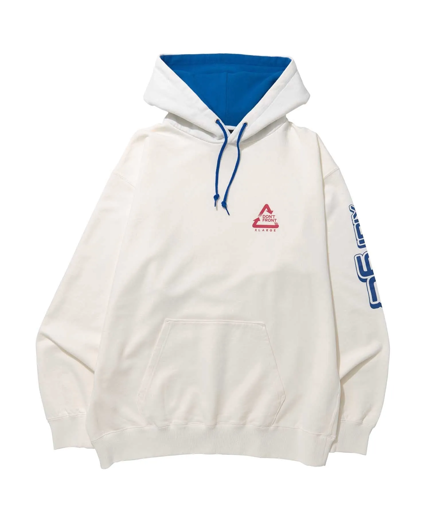 BICOLOR HOODED SWEAT