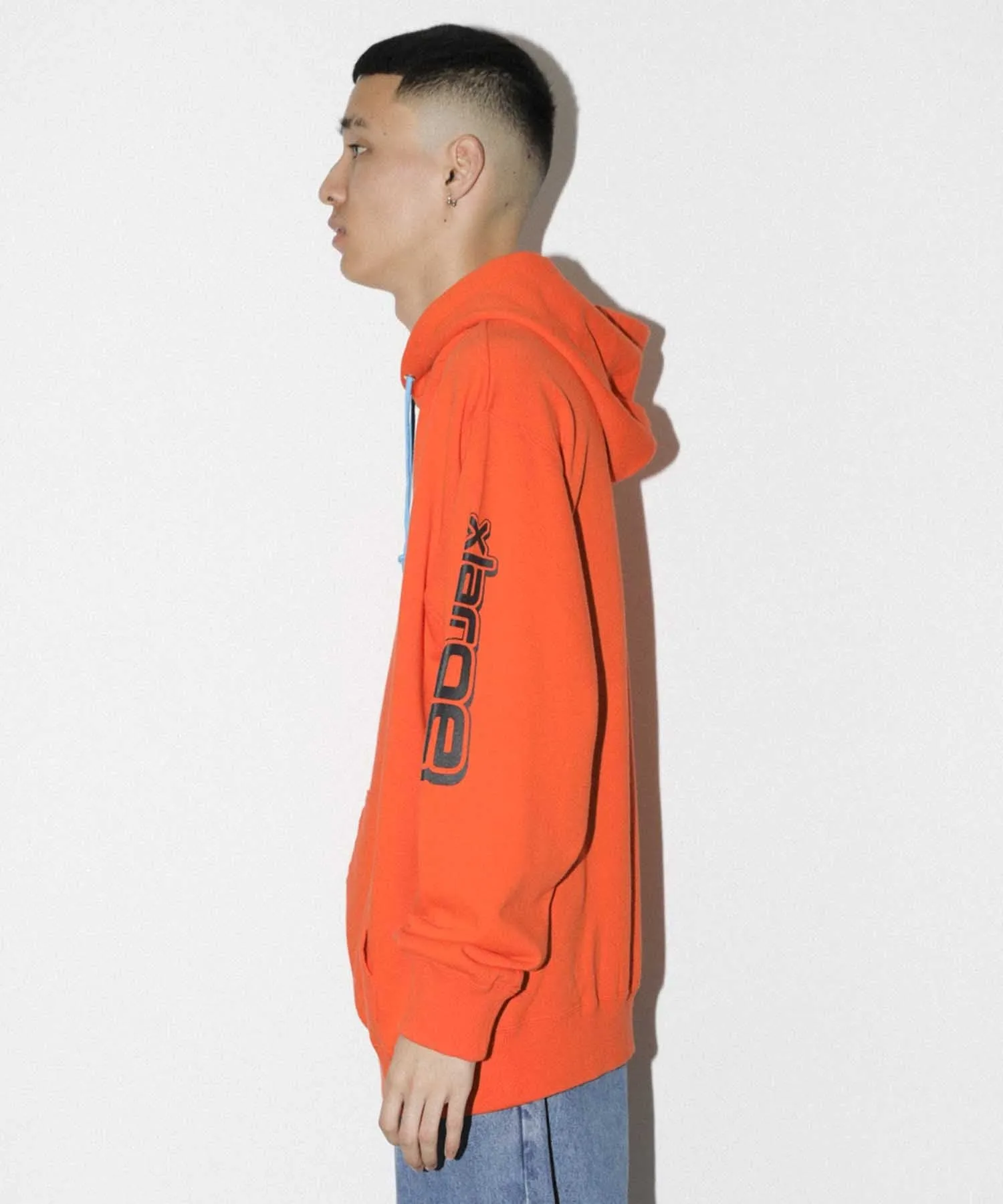 BICOLOR HOODED SWEAT