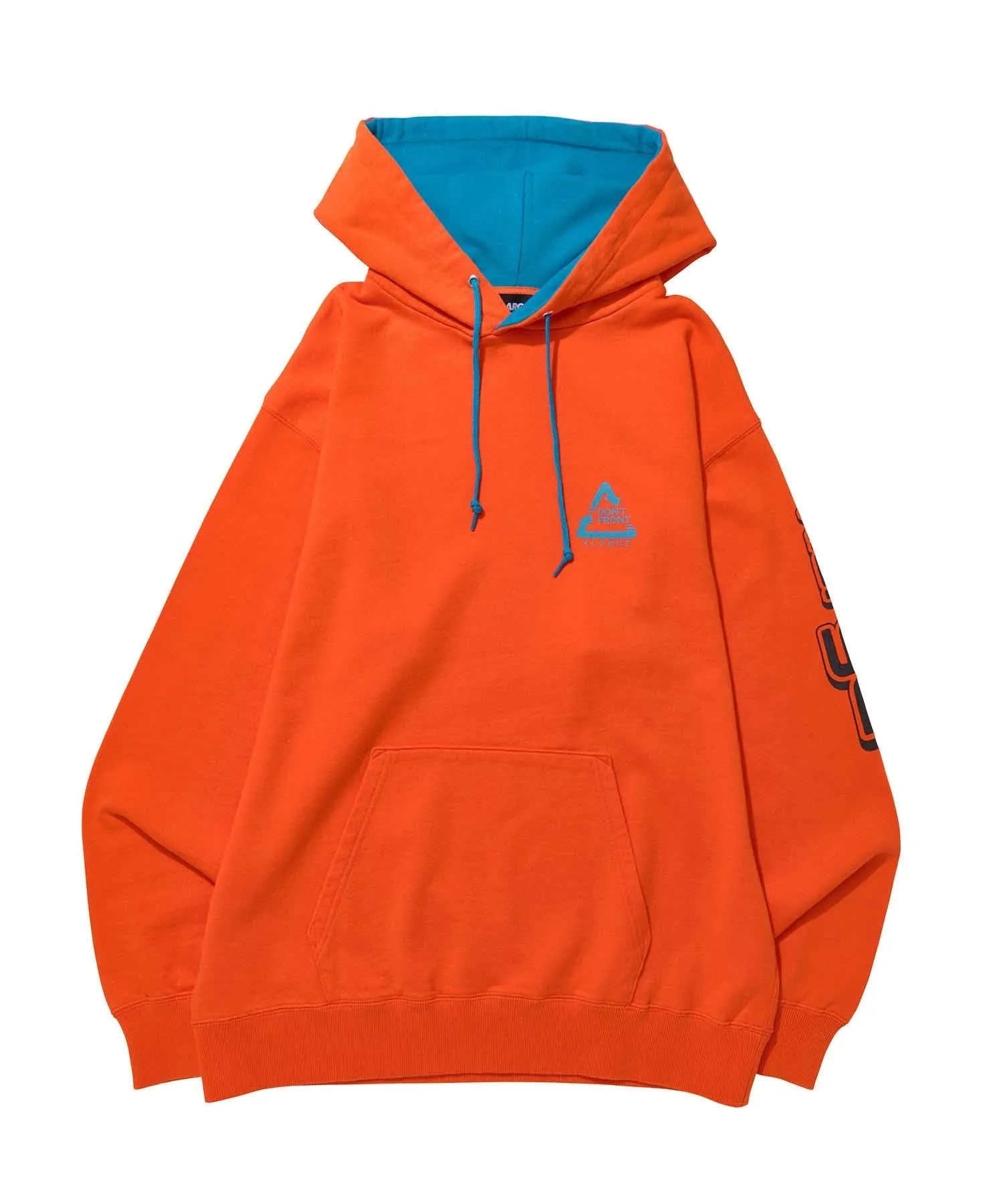 BICOLOR HOODED SWEAT