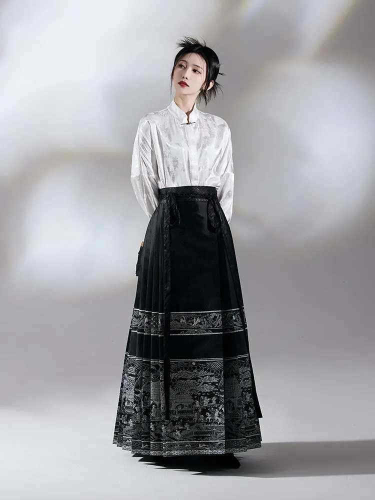 BLACK HORSE SKIRT  KF83688