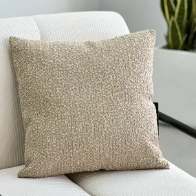 Bouclé Sand Square Pillow