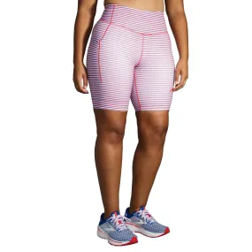 Brooks Womens USA 8-Inch Optimized Method Short Tight Fit