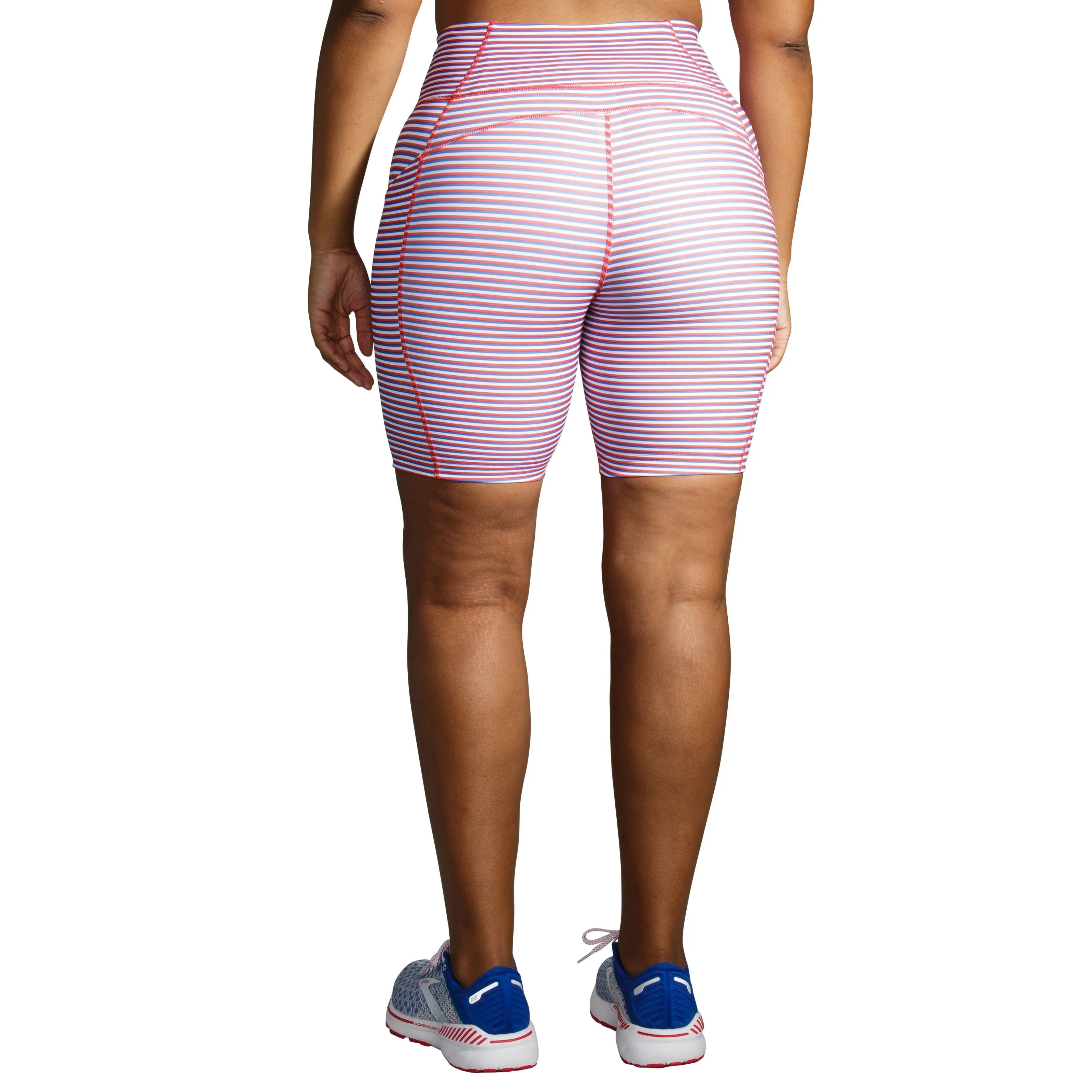 Brooks Womens USA 8-Inch Optimized Method Short Tight Fit