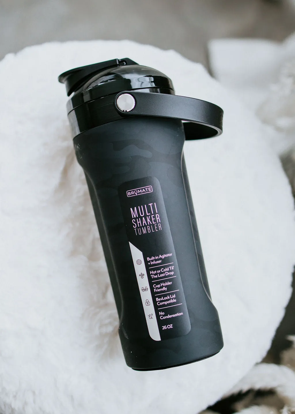 Optimized Title: BruMate Midnight Camo Multi Shaker Tumbler - Versatile, Stylish, and Durable