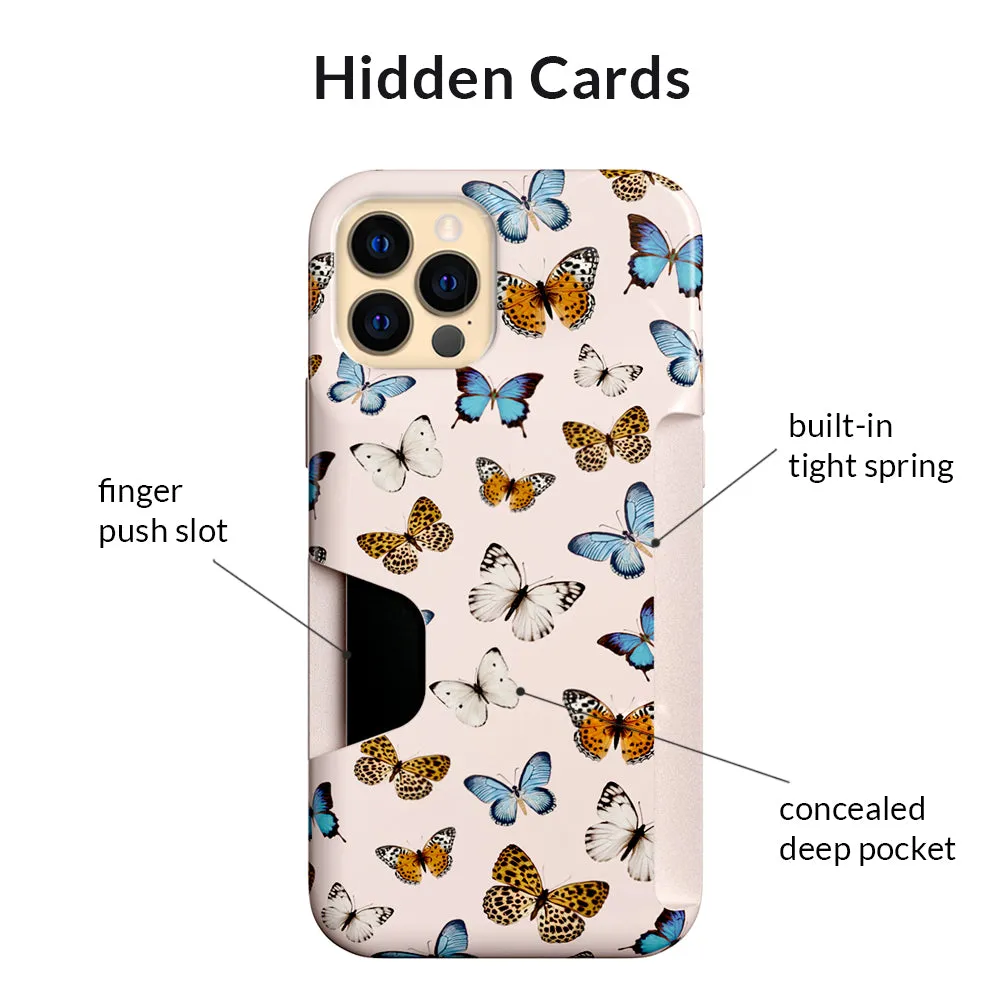 Butterfly iPhone Wallet Case