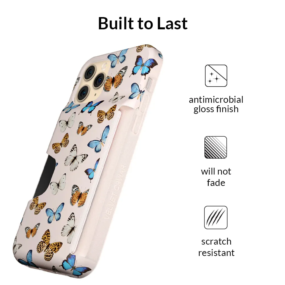 Butterfly iPhone Wallet Case