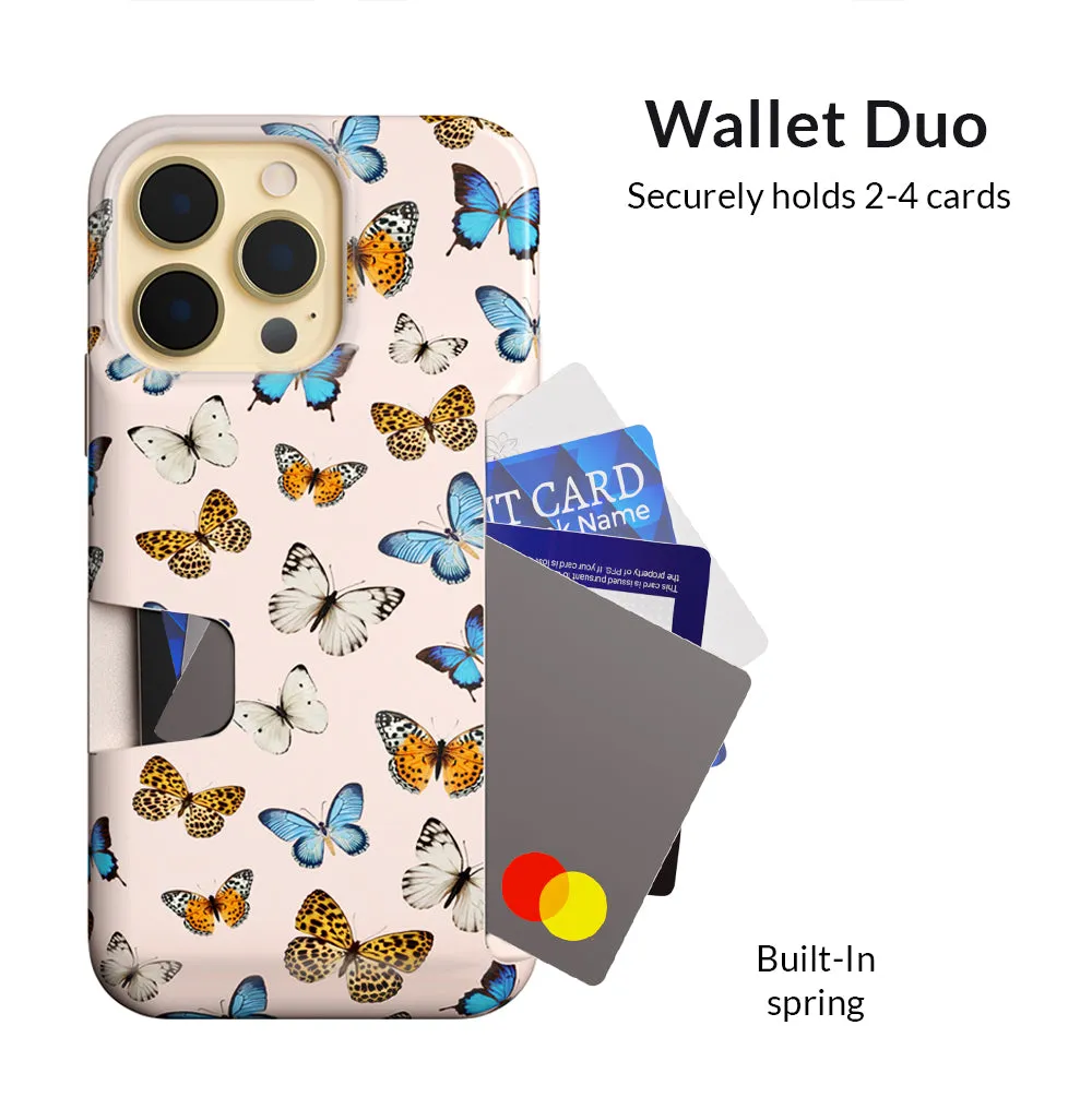 Butterfly iPhone Wallet Case