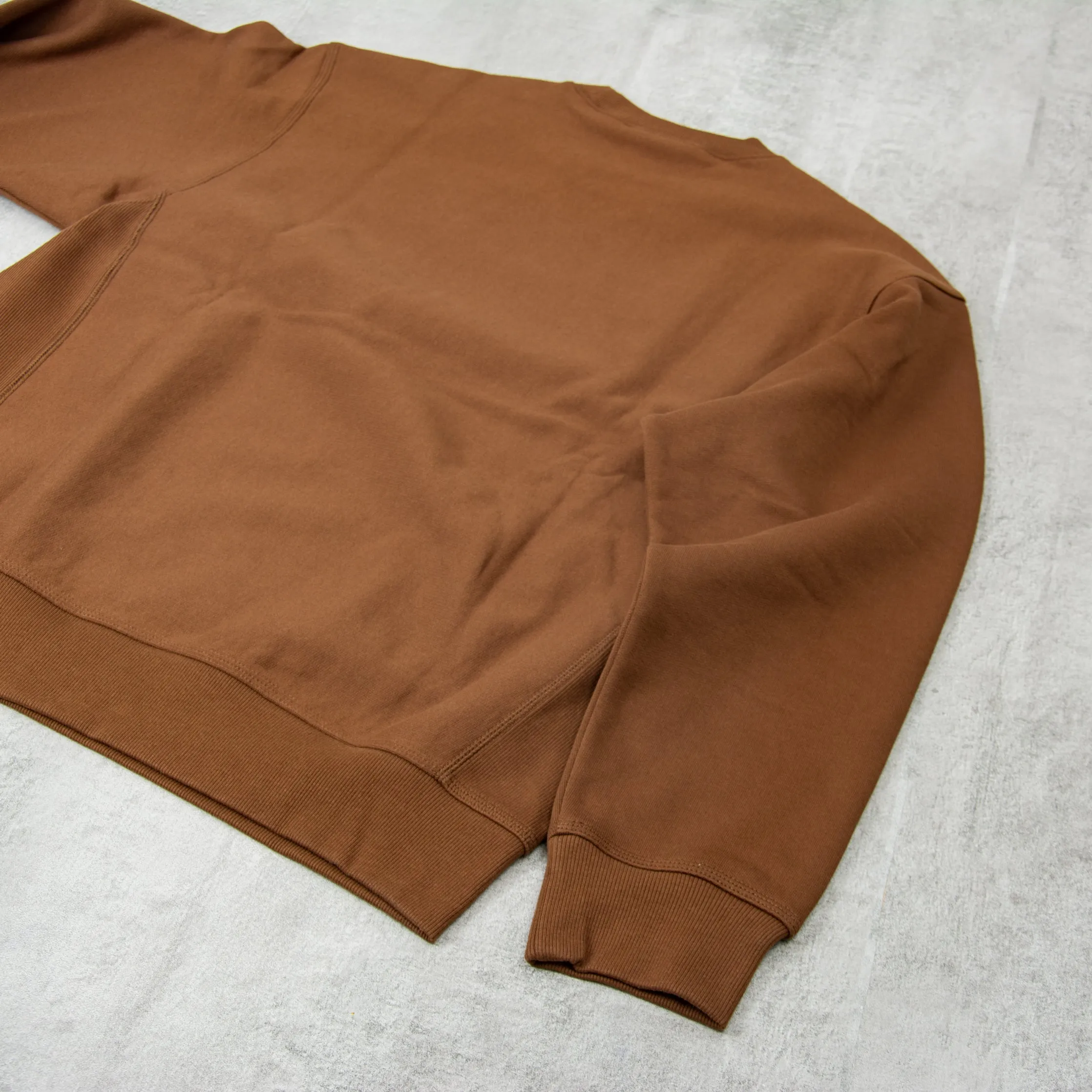 Carhartt WIP American Script Sweat - Lumber