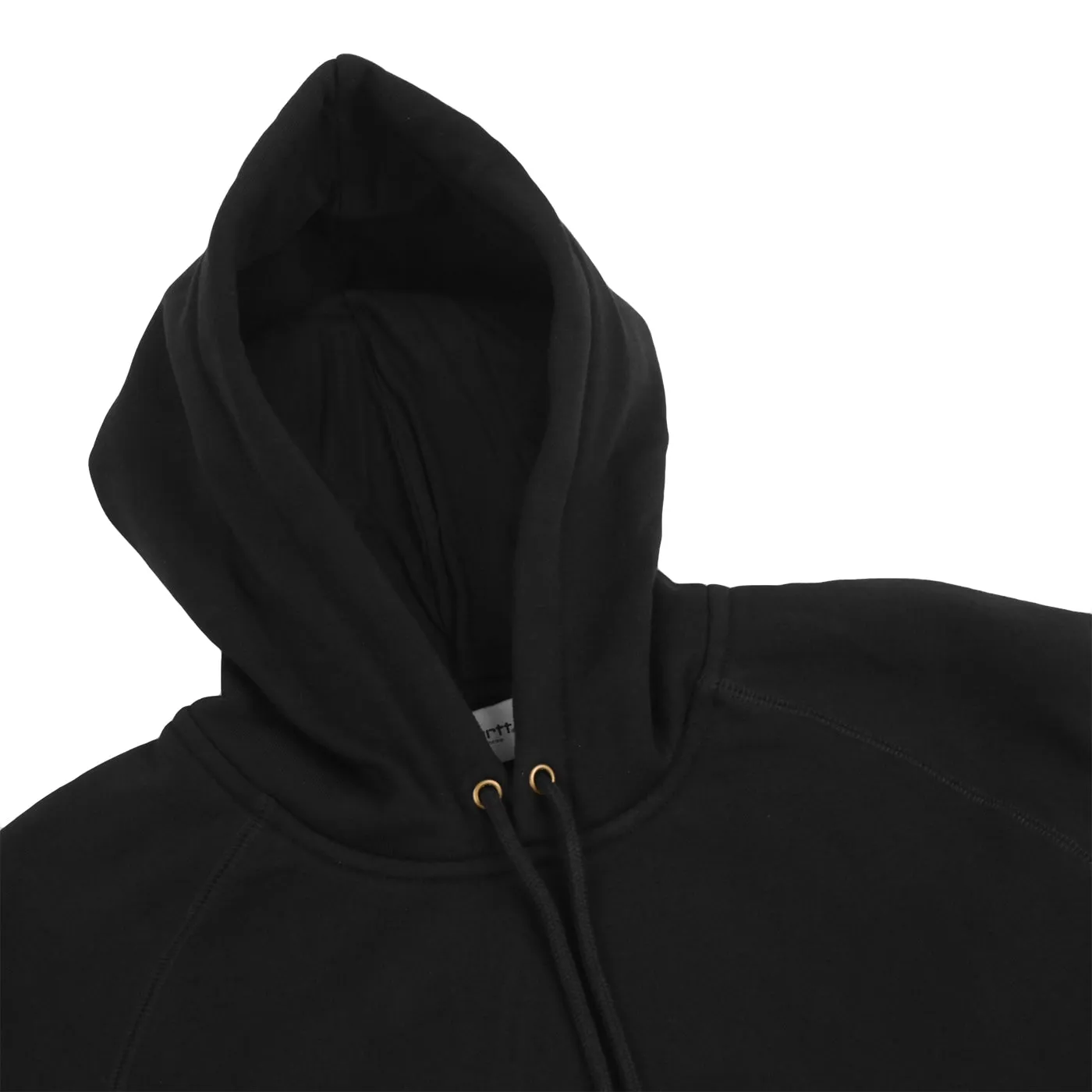 Carhartt WIP Hooded Chase Sweat -  Black / Gold