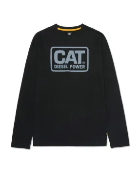 Cat Diesel Power L/S Tee - Black