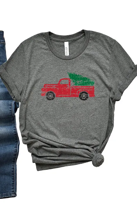 Christmas Tree Truck Tee XMS0056