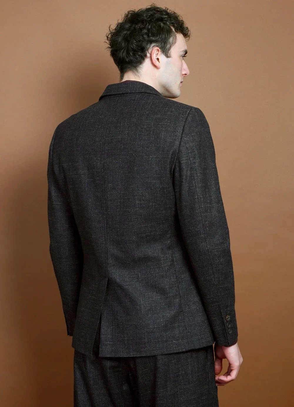 CHRISTOFFER | Classic Two Button Blazer | Macchiato