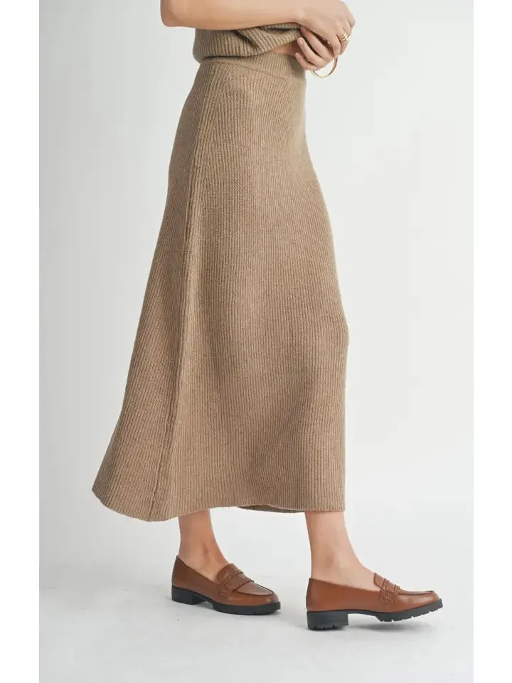 CROSBY SWEATER MIDI SKIRT