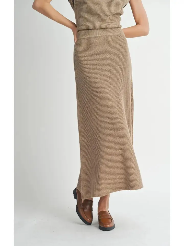 CROSBY SWEATER MIDI SKIRT