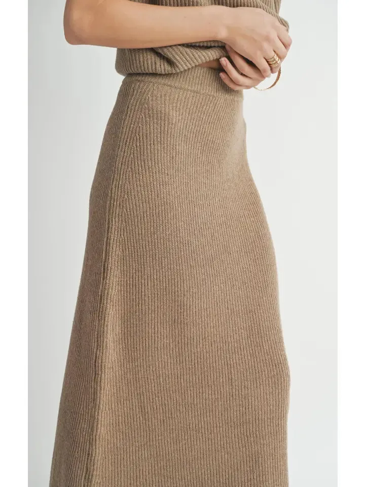 CROSBY SWEATER MIDI SKIRT