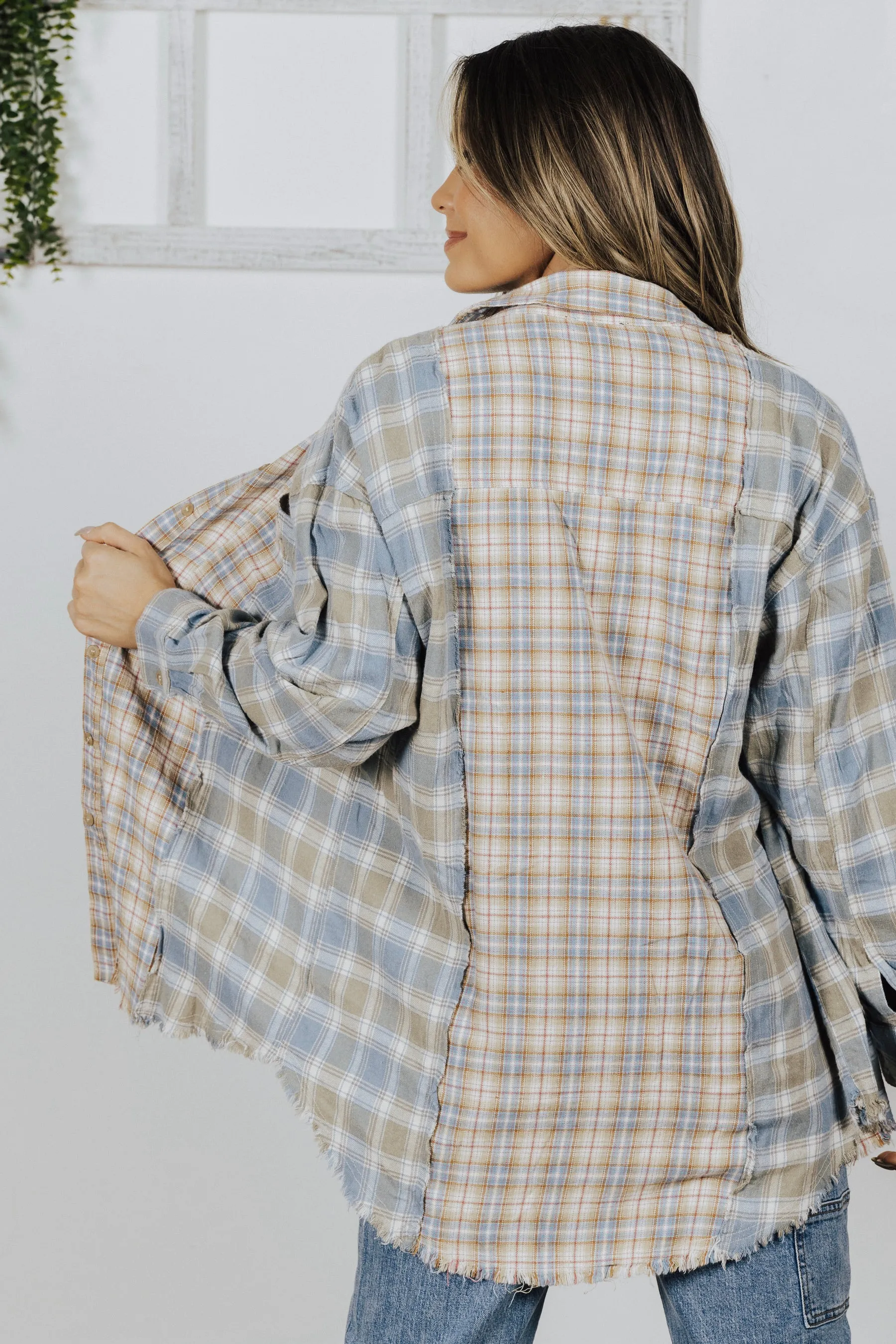 Delta Collard Flannel Shirt