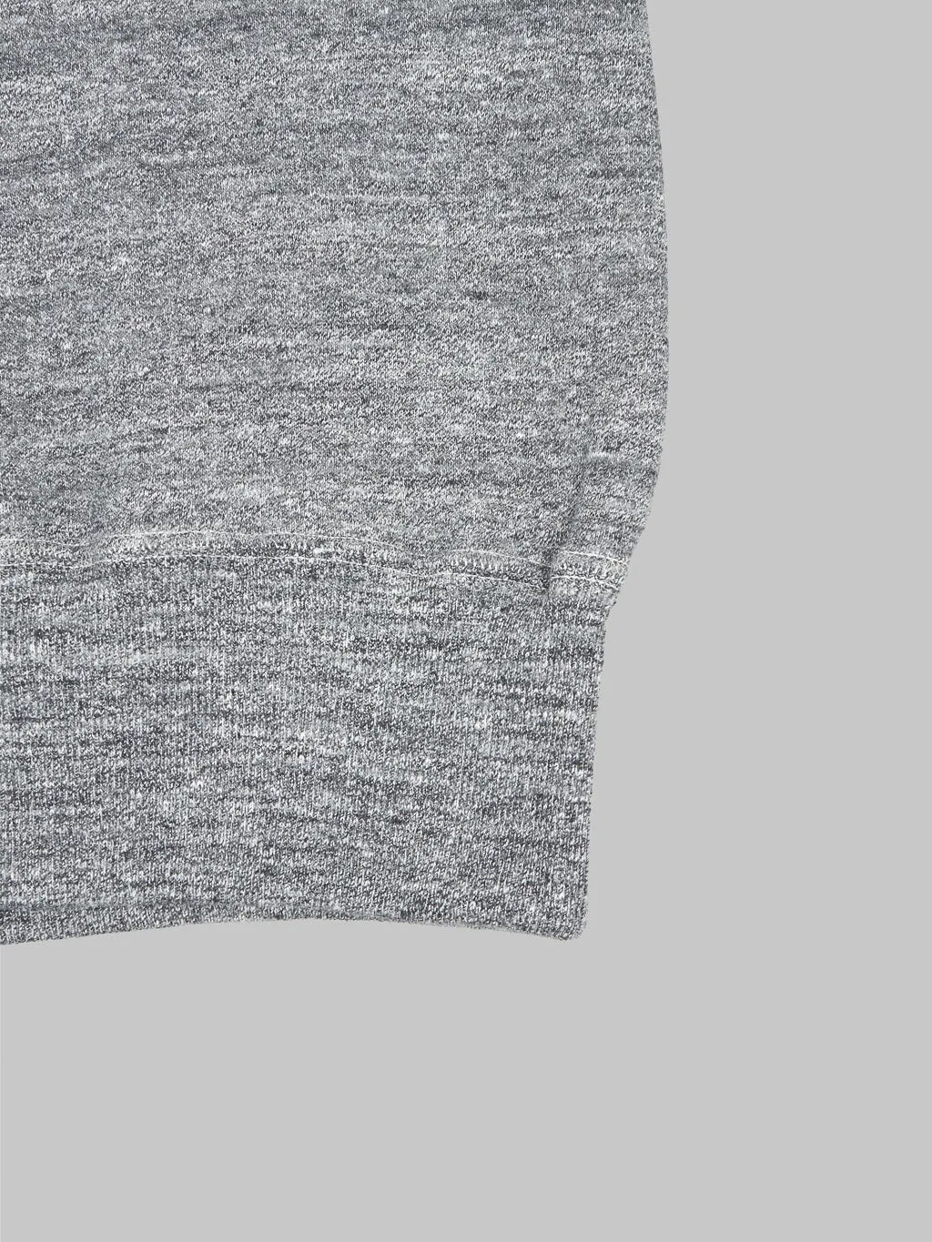 Denime By Warehouse & Co. "Lot. 261" 4-Needle Raglan Sweatshirt Dark Heather Grey