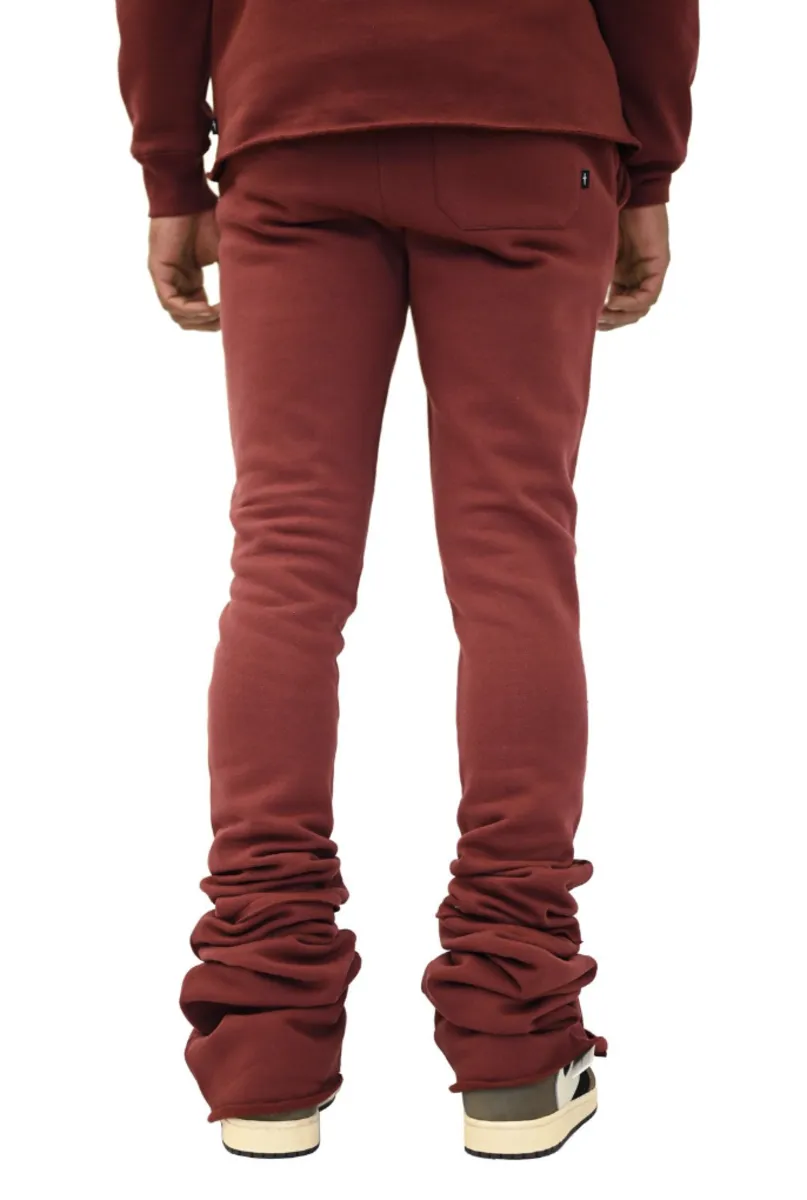 DOCTRINE STAKED DAGGER JOGGER (DB0024) BURGANDY