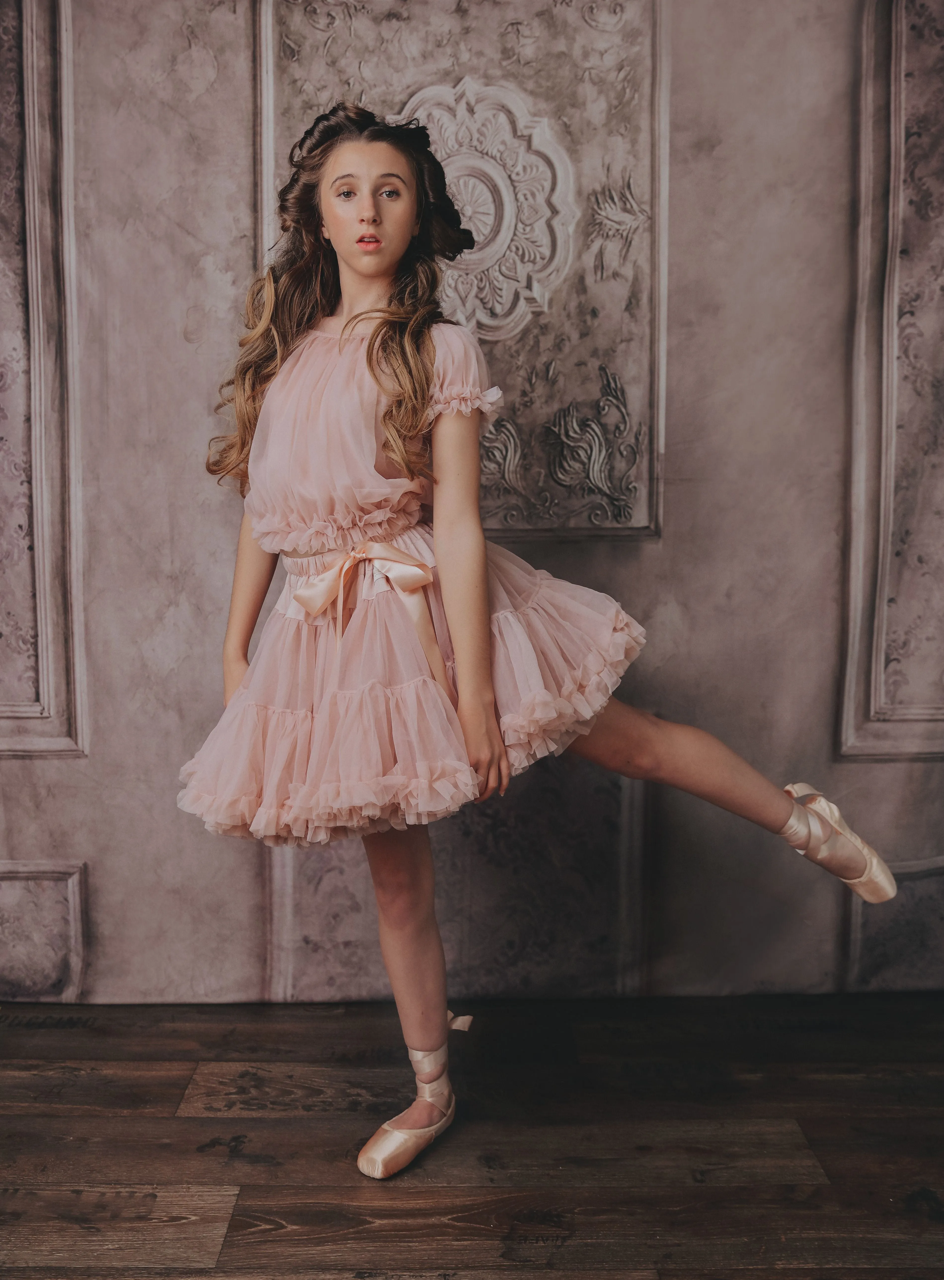 DOLLY by Le Petit Tom ® DOROTHY in the land of DOLLS pettiskirt ballet pink