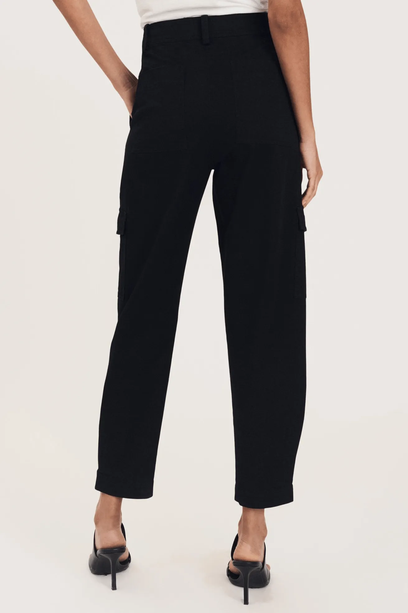 Elian Utility Pant in Black