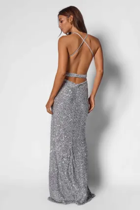 Ella Gown - Silver