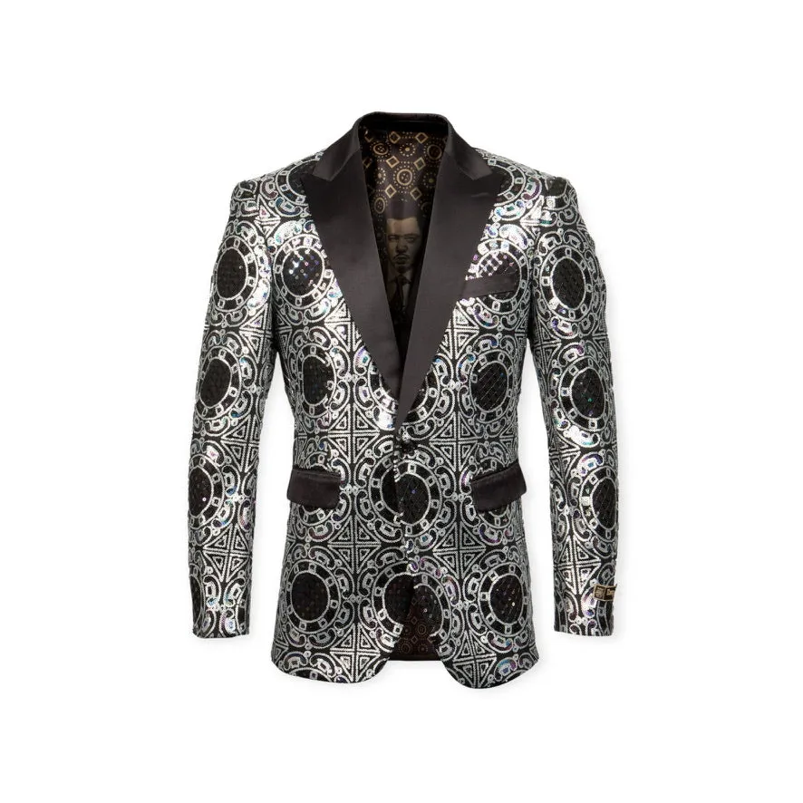 EMPIRE: Sequin Blazer ME259H