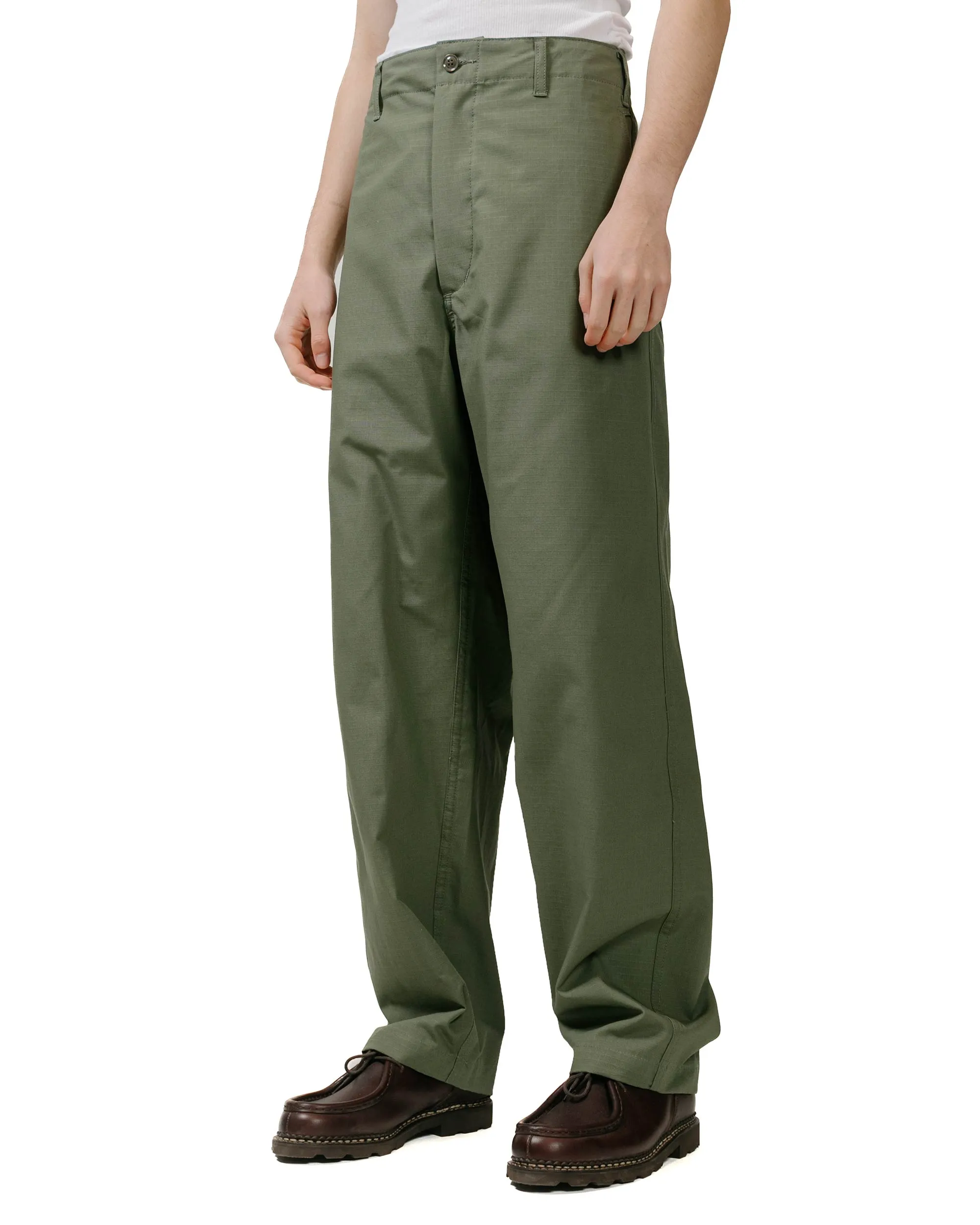 Engineered Garments Workaday Utility Pant Olive Cotton Ripstop