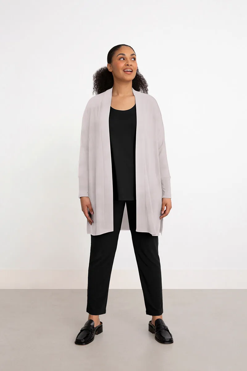 Everyday Cardigan Long | Fog