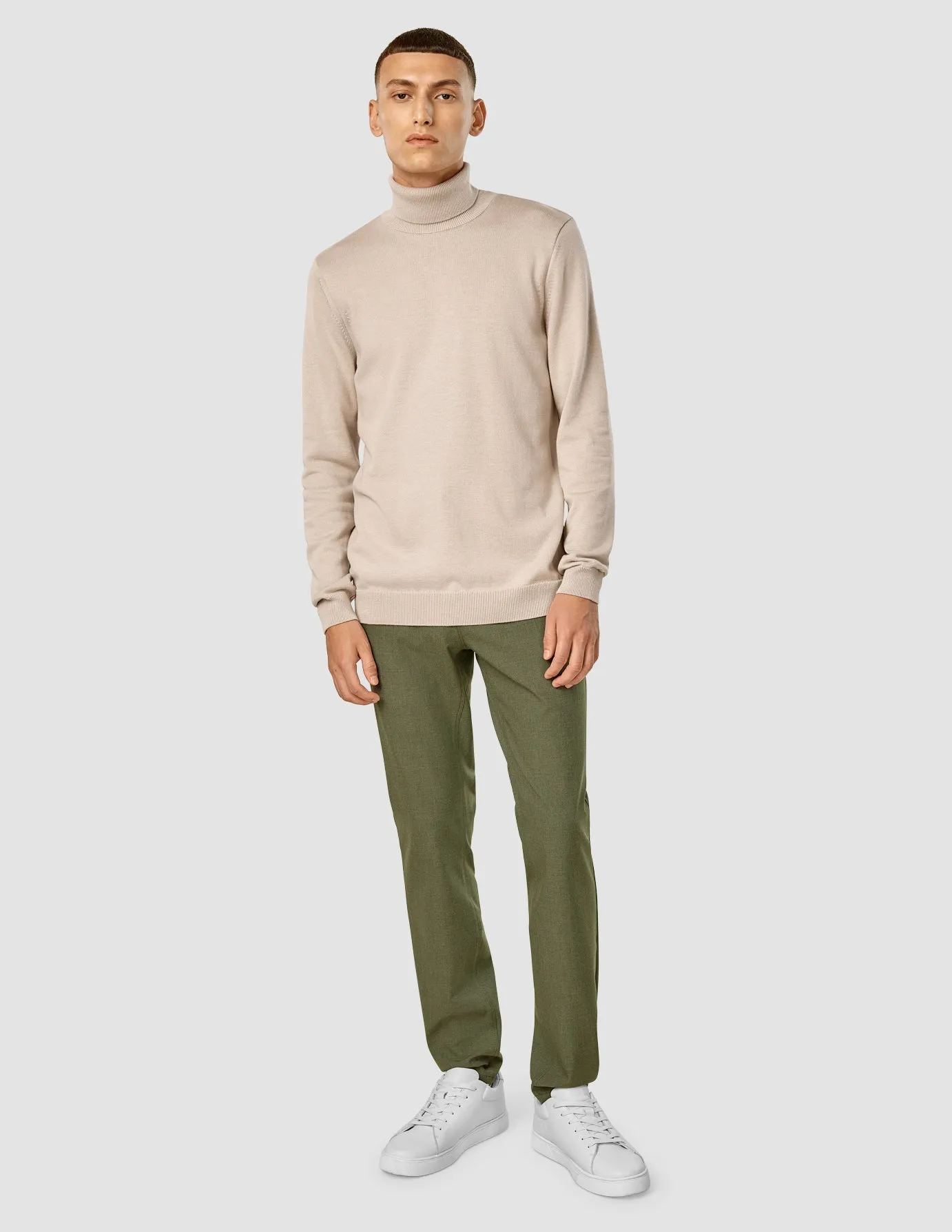 Everyday Knit Turtleneck Birchwood