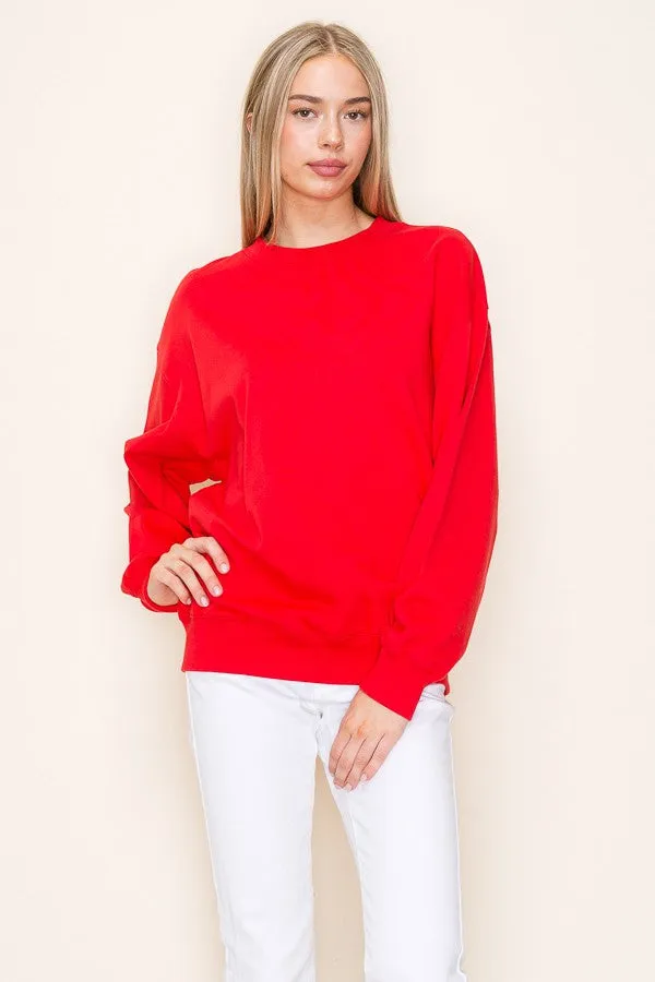 Everyday Sweatshirt - Red